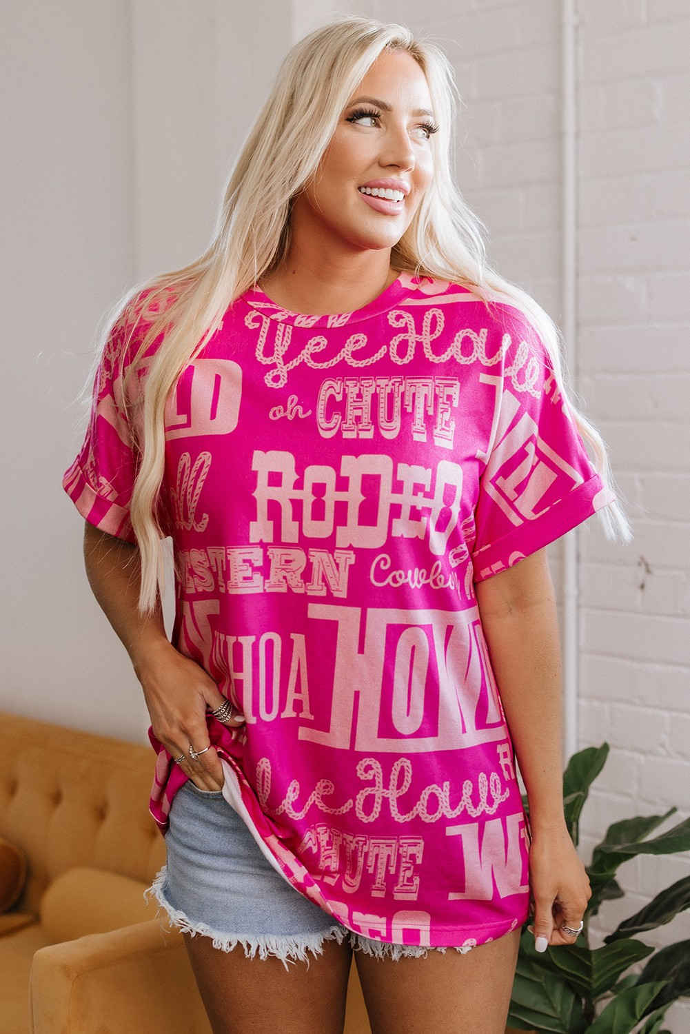 The Rose howdy Tee