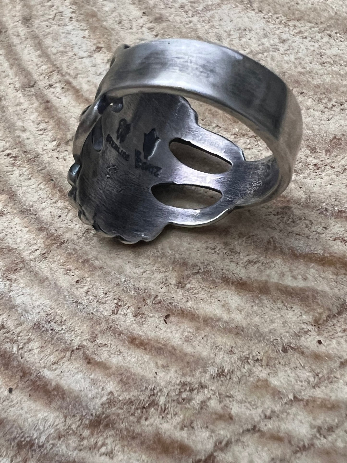 Sonoran Gold Sunray Ring by Victor Coriz - Size 9.5