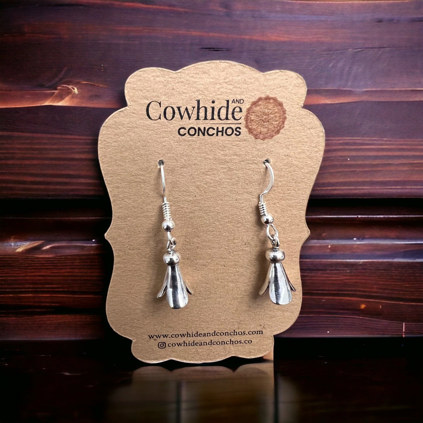 Squash blossom earring - small