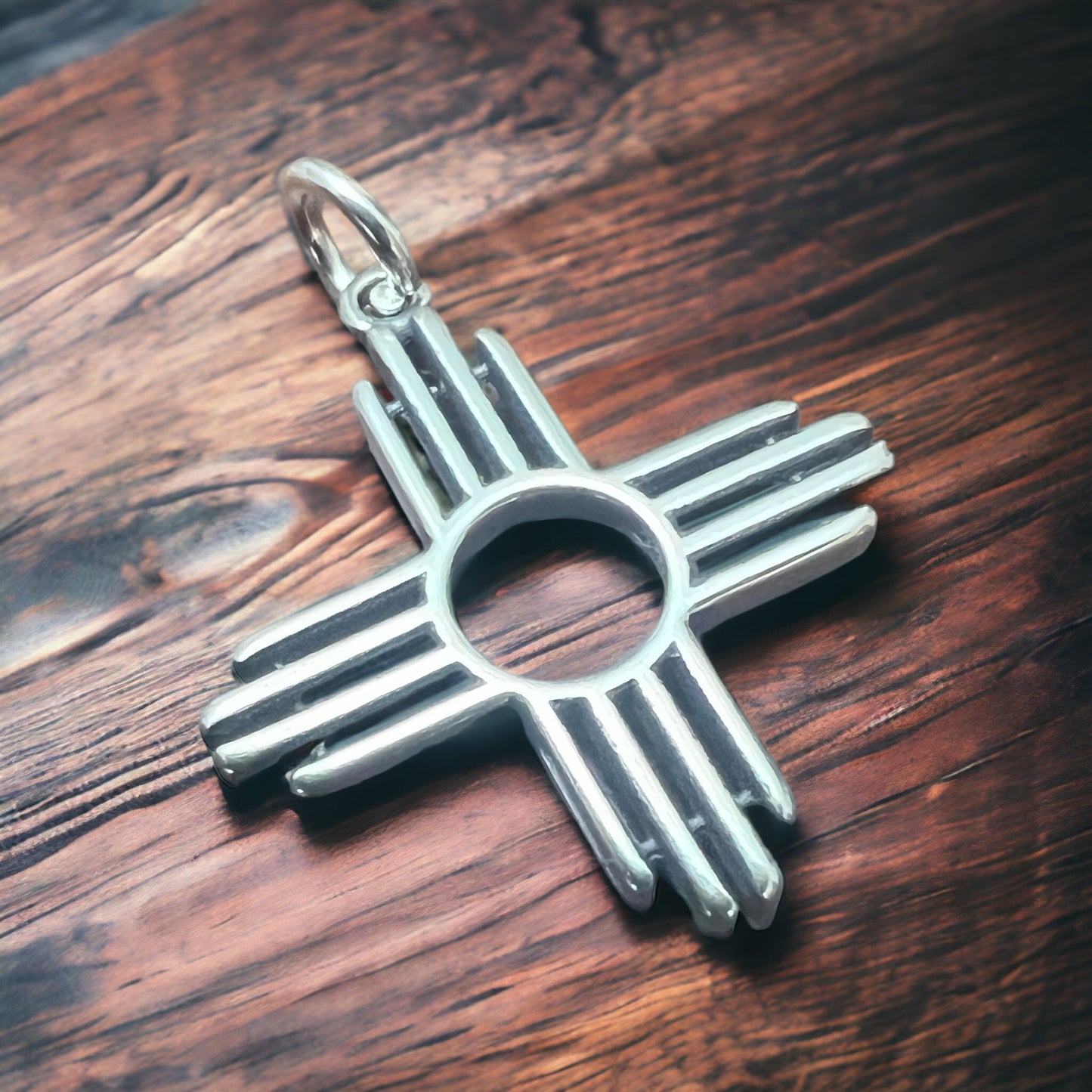 Sterling Zia pendant
